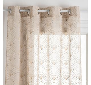 ZAVESA ATMOSPHERE MIA 140X240CM PES BEŽ