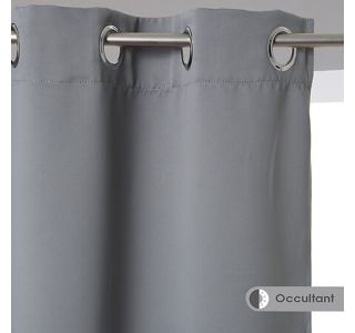 ZAVESA ATMOSPHERE ZATEMNITVENA 140X260CM PES SIVA