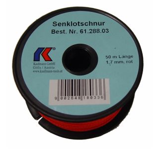 NIVELIRNA VRVICA 50 M POLIETILEN FI 1.7 MM RDEČA