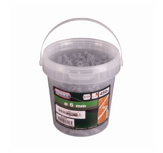 ZIDNI VLOŽEK CONMETALL ZV 6X30 V PVC ZABOJU 450 KOS