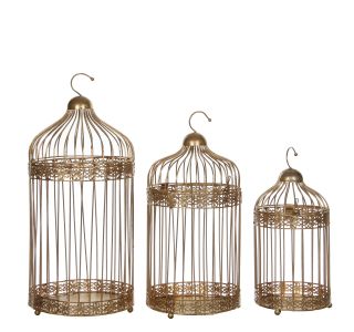 ZLATA PTIČJA KLETKA 40 CM