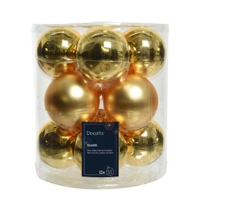 ZLATE STEKLENE BUNKE, 12 KOSOV, PREMER 80 MM ZLATE STEKLENE BUNKE, 12 KOSOV, PREMER 80 MM