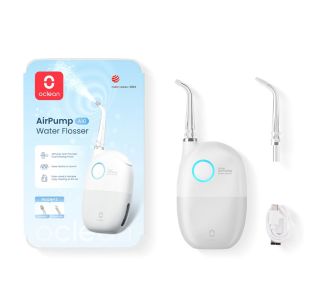 ZOBNA PRHA OCLEAN A10 BELA, VODA + ZRAK