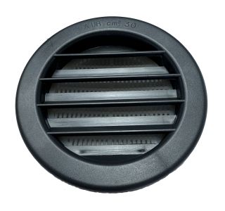 ZRAČNIK BREZ REGULACIJE VAFRA PVC FASADNI FI100 ANTRAC. OKROGLI VGRADNI ZRAČNIK BREZ REGULACIJE VAFRA PVC FASADNI FI100 ANTRAC. OKROGLI VGRADNI