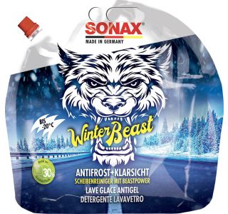 ZUNANJA AVTOKOZMETIKA SONAX ČISTILO ZA VET. STEKLO 3L ZIMSKO DO -20°C BEAST ZUNANJA AVTOKOZMETIKA SONAX ČISTILO ZA VET. STEKLO 3L ZIMSKO DO -20°C BEAST