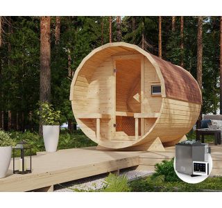 FINSKA SAVNA FASSSAUNA 2+9KW GRELEC BIO