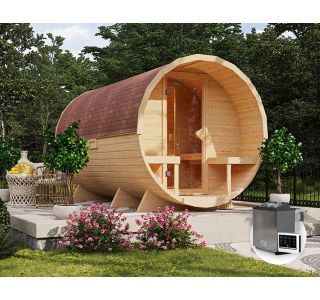 FINSKA SAVNA FASSSAUNA 3+9KW GRELEC BIO