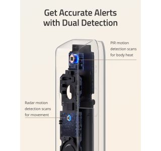 ZVONEC ANKER VIDEO DOORBELL DUAL 2K