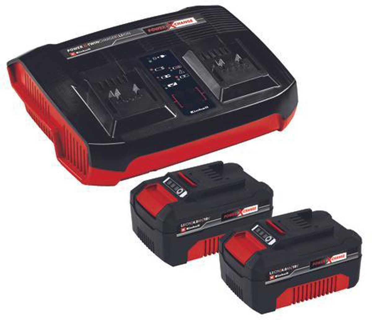 Einhell AKUMULATORSKA BATERIJA 18V 2X4AH TWINCHARGER KIT