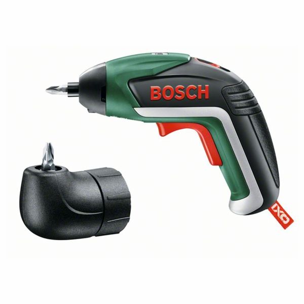 Bosch AKUMULATORSKI VIJAČNIK DIY KOMPLET IXO MEDIUM S KOTNIM NASTAVKOM