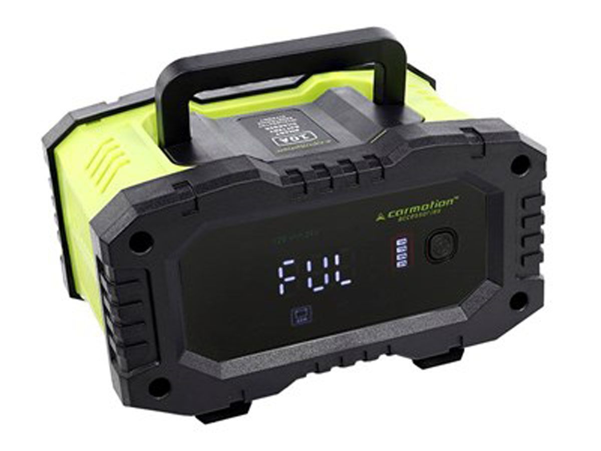 Carmotion POLNILNIK AKUMULATORJEV DIGITALNI 12V 10A 6-200 AH 24V 5A,6-100 AH