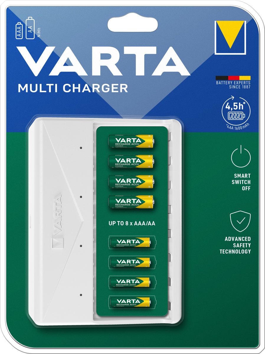 Varta POLNILNIK ZA BATERIJE MULTI 57659