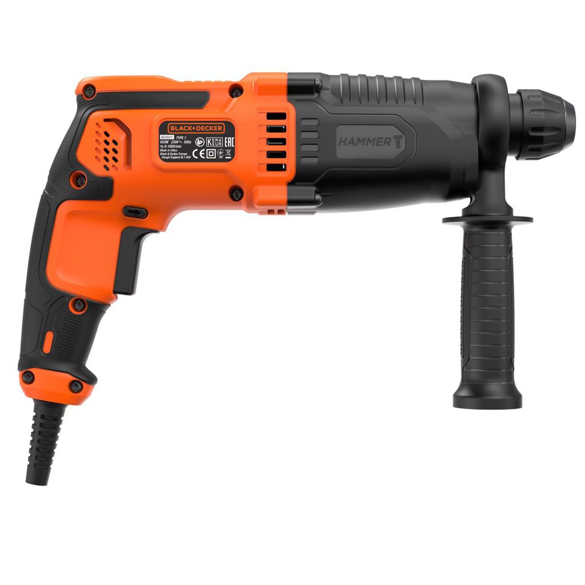 Black+Decker VRTALNO ELEKTR. KLADIVO BLACK & DECKER 650W SDS+