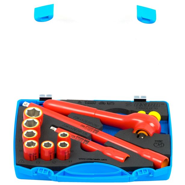 NASADNI KLJUČI 9,52MM 3/8 UNIOR 10-19 MM 10 DELNA VDEDP ART. 239VDEDP6P10