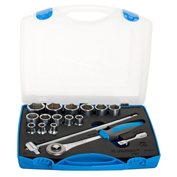 NASADNI KLJUČI 12,7MM 1/2 UNIOR 10-32 MM 17 DELNA ART. 190-6P17