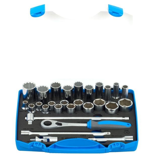 NASADNI KLJUČI 12,7MM 1/2 UNIOR 10-32 MM + 12-30 MM DOLGI ART. 242E