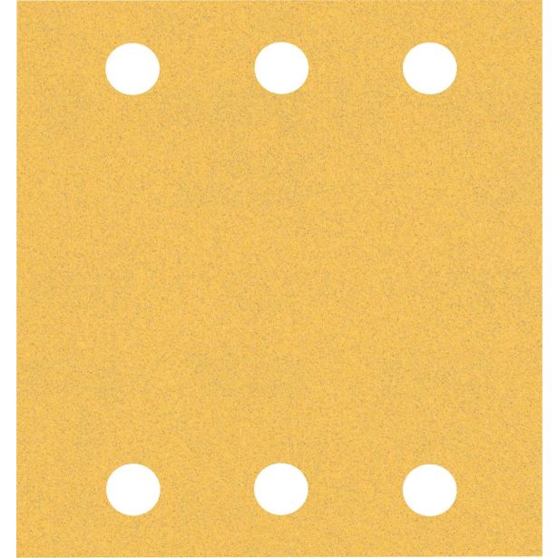 10-DELNI KOMPLET BRUSNIH PAPIRJEV S 6 LUKNJAMI EXPERT C470 ZA EKSCENTRIČNE BRUSILNIKE, 115 X 107 MM, G 120