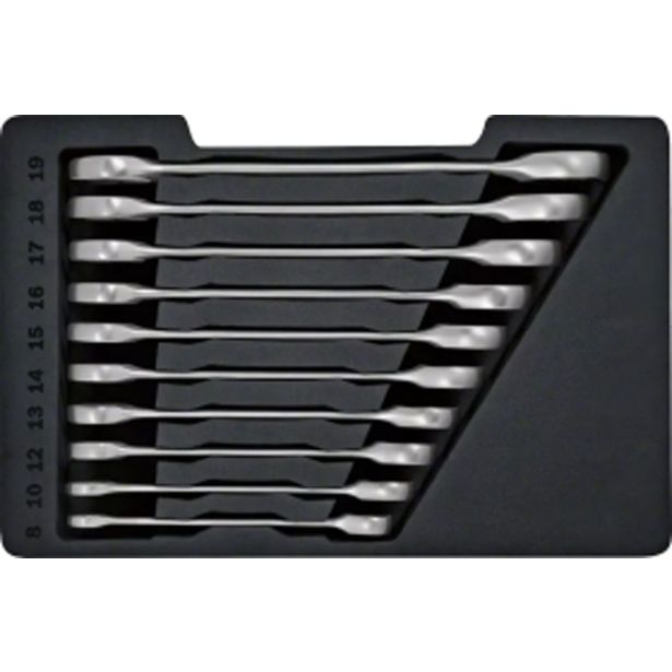 10-DELNI KOMPLET PROFESIONALNIH KLJUČEV Z RAGLJO