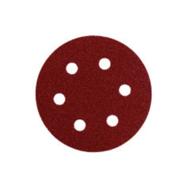 10- DELNI SET SAMOPRITRDILNIH BRUSNIH PAPIRJEV PREMERA 80 MM P120 6 LUKENJ