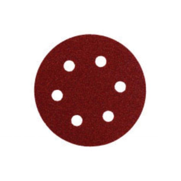 10- DELNI SET SAMOPRITRDILNIH BRUSNIH PAPIRJEV PREMERA 80 MM P60 6 LUKENJ