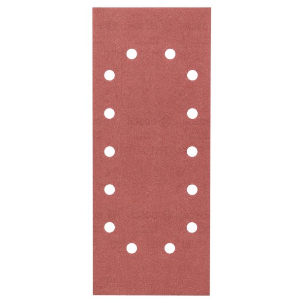 SAMOPRITDILNI BRUSNI LIST BOSCH 10-DELNI SET C430 RDEČ 115X280 MM G180 14 LUKENJ