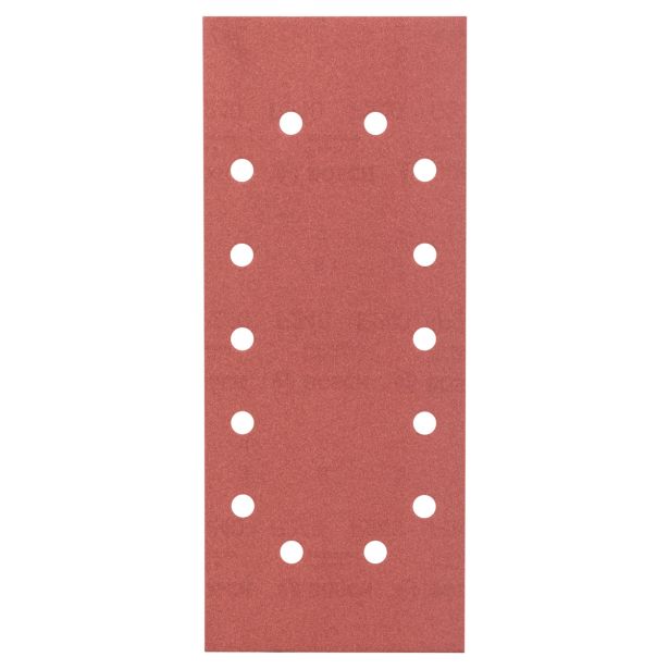 SAMOPRITDILNI BRUSNI LIST BOSCH 10-DELNI SET C430 RDEČ 115X280 MM G240 14 LUKENJ