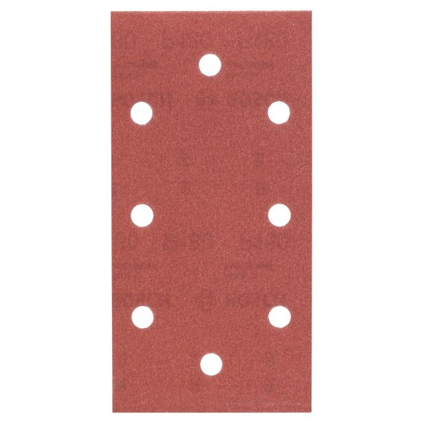 SAMOPRITDILNI BRUSNI LIST BOSCH 10-DELNI SET C430 RDEČ 93X185 MM K180 8 LUKENJ