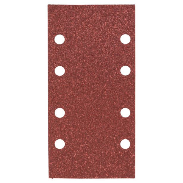 SAMOPRITDILNI BRUSNI LIST BOSCH 10-DELNI SET C430 RDEČ 93X185 MM K60 8 LUKENJ