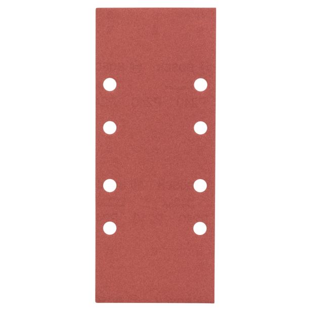 SAMOPRITDILNI BRUSNI LIST BOSCH 10-DELNI SET C430 RDEČ 93X230 MM K240 8 LUKENJ