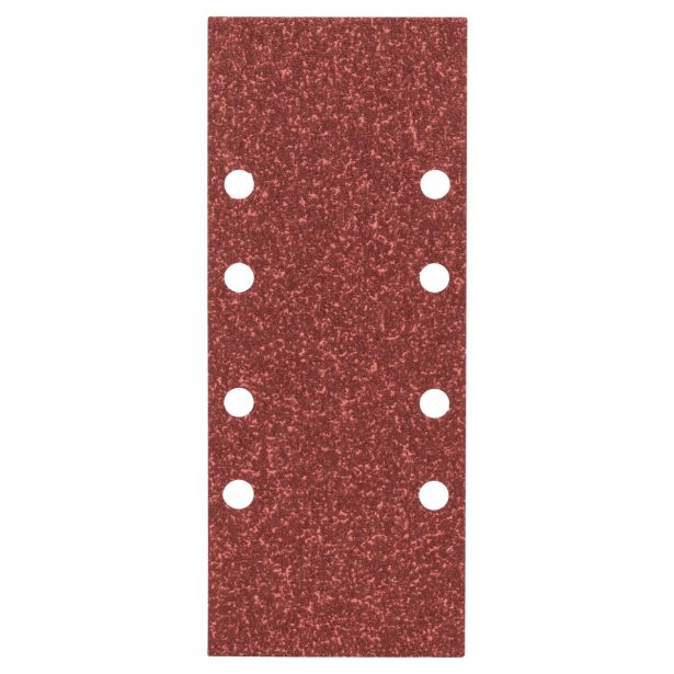 SAMOPRITDILNI BRUSNI LIST BOSCH 10-DELNI SET C430 RDEČ 93X230 MM K40 8 LUKENJ