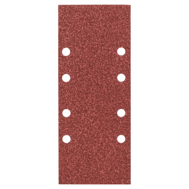 SAMOPRITDILNI BRUSNI LIST BOSCH 10-DELNI SET C430 RDEČ 93X230 MM K60 8 LUKENJ