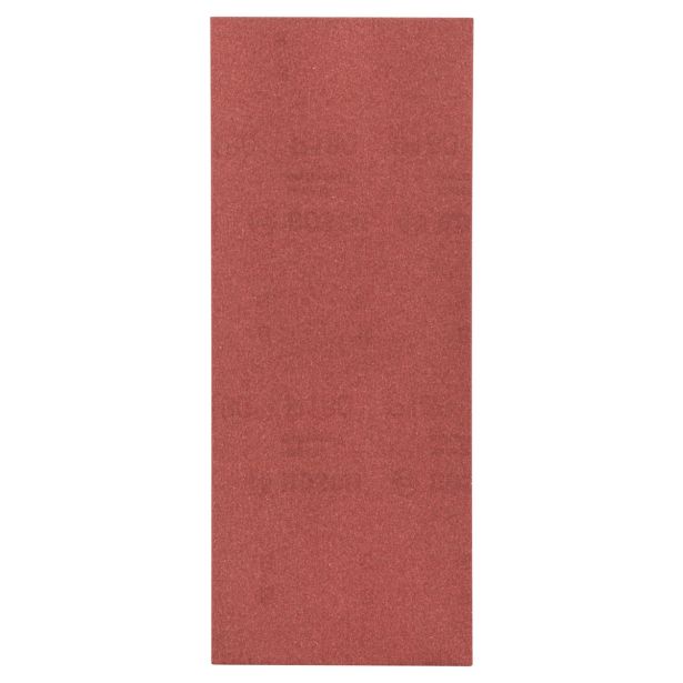 SAMOPRITDILNI BRUSNI LIST BOSCH 10-DELNI SET C430 RDEČ 93X230MM G180 BREZ LUKENJ