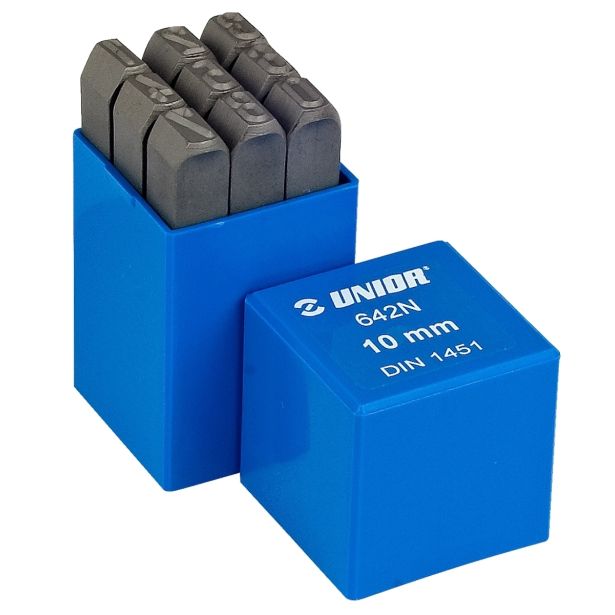 JEKLENI ŽIG UNIOR 10 MM ŠTEVILKE ART. 642NPB