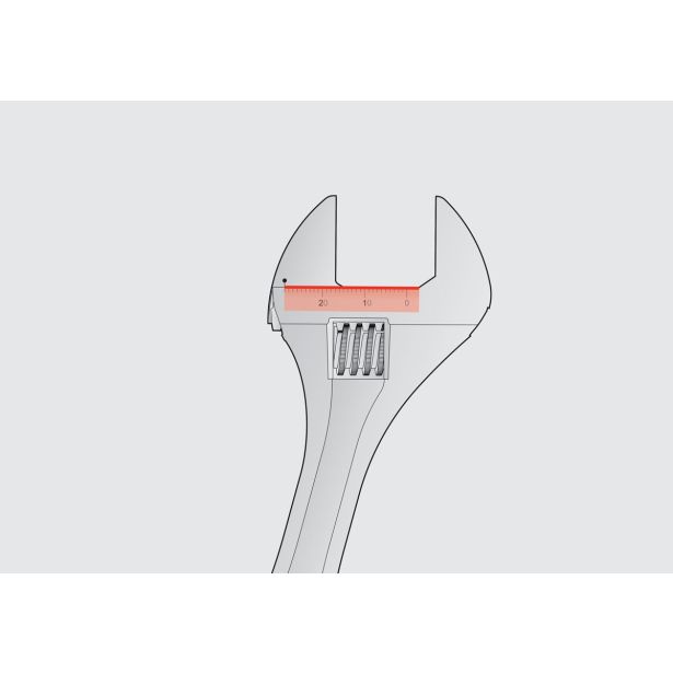 VILIČASTI KLJUČ S POLŽEM UNIOR 100/0-13 MM KROMIRAN ART. 250