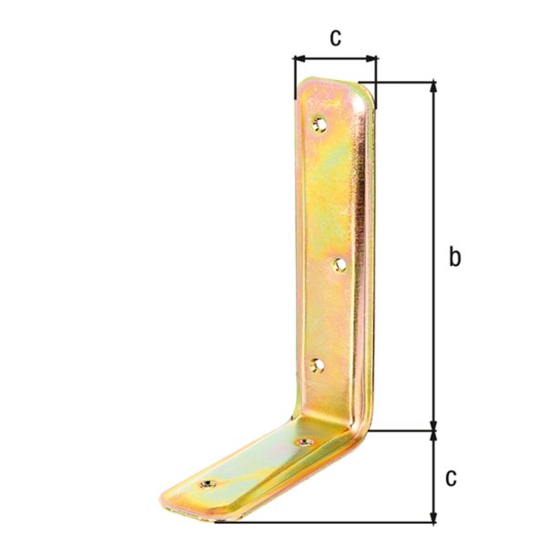 VEZNI ELEMENT ALBERTS 100X160X40 MM KOTNIK VTISNJEN
