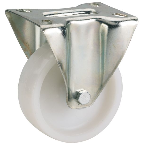 KOLO S STABILNO VILICO DÖRNER + HELMER 100X35MM PLOŠČA 100X85MM POLIAMID, BEL