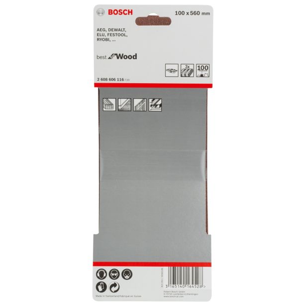 BRUSNI TRAK ZA BRUSILNIK BOSCH 100X560 MM K 100