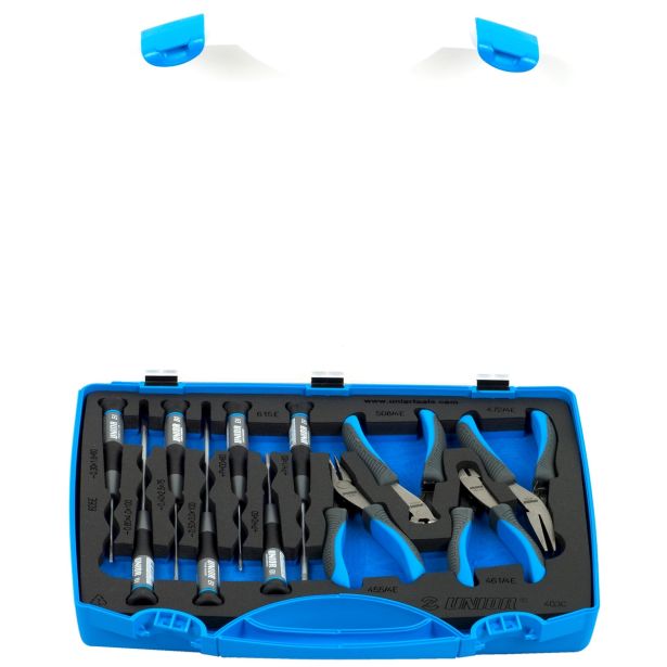 GRT ORODJA ZA ELEKTRONIKO UNIOR 11 DELNA IZVIJAČI+KLEŠČE ART. 403C