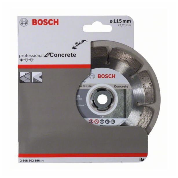 DIAMANTNA REZALNA PLOŠČA BOSCH 115X22 MM ZA BETON