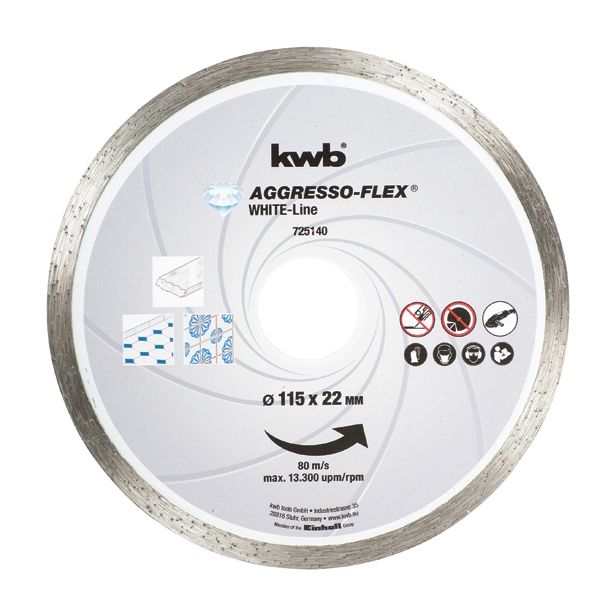 DIAMANTNA REZALNA PLOŠČA EINHELL 115X22X5X1.8 MM MARMOR, KERAMIKA,LEHNJAK