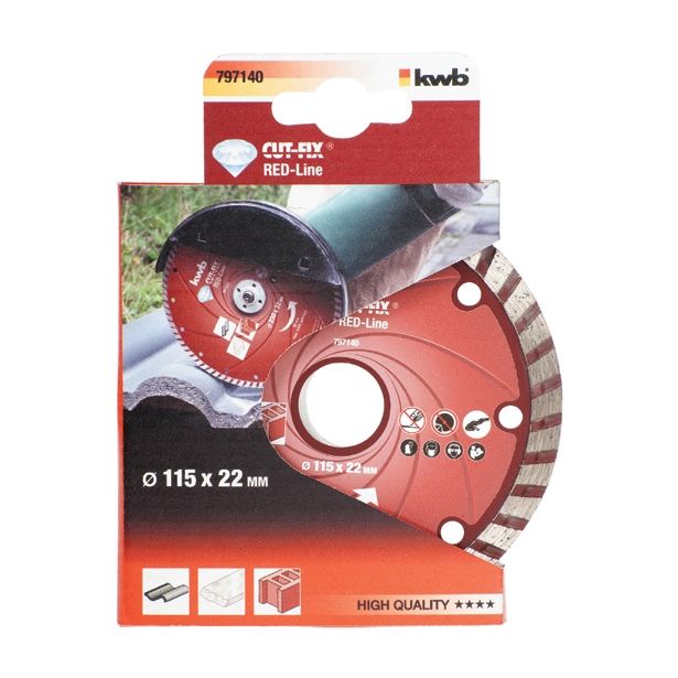 DIAMANTNA REZALNA PLOŠČA EINHELL 115X22X7X2.1 MM MARMOR, BETON, KERAMIKA