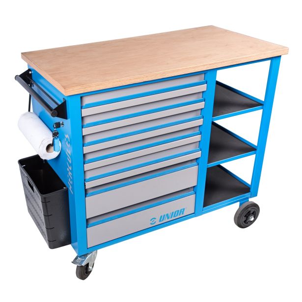 VOZIČEK ZA ORODJE UNIOR 1182X640X955 MM 7 PREDAL ART. 940H3