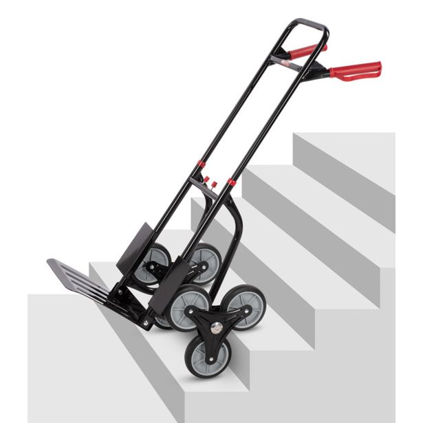 ROČNI VOZIČEK ZA PO STOPNICAH KREATOR, NOSILNOST 120 KG, PLOŠČA 290X300 MM