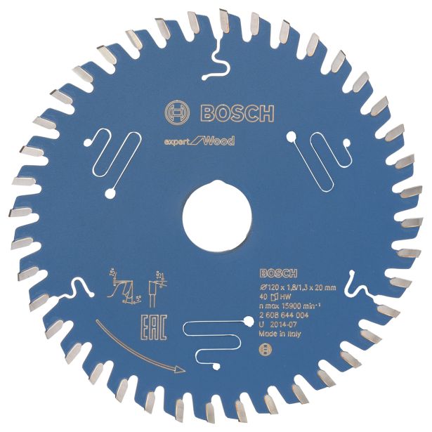 LIST ŽAGE ZA LES WIDIA BOSCH 120X20X1.8 ZOB 40