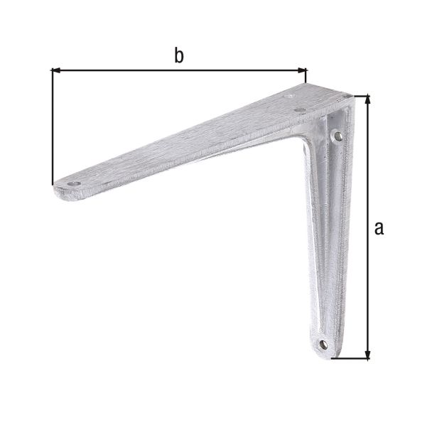 KOVINSKI NOSILEC POLICE ALBERTS 125X150 MM, ALU ZLITINA