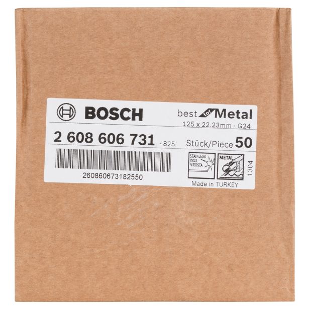 FIBERFLEX DISK ZA KOVINO BOSCH 125X22 MM Z24 R574