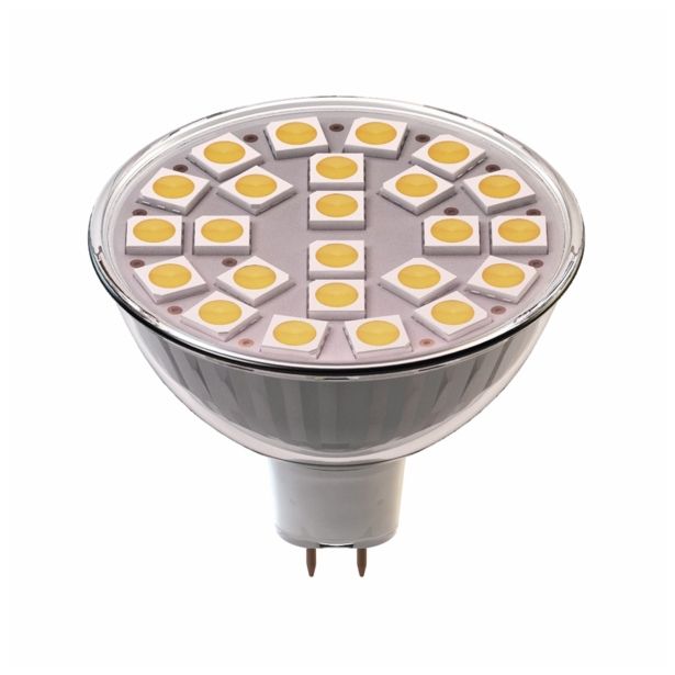 NIZKONAPETOST.LED ŽARNICA EMOS 12V MR16 4W/NW GU5.3 DIHROIČNA 24 LED 5050
