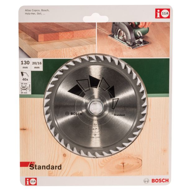 LIST ŽAGE ZA LES WIDIA BOSCH 130X20X2.2 ZOB 40