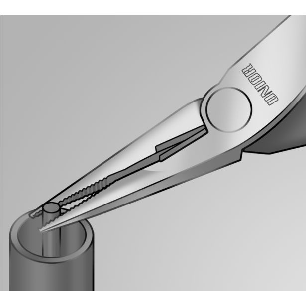 TELEFONSKE RAVNE KLEŠČE UNIOR 135 MM ART. 508E