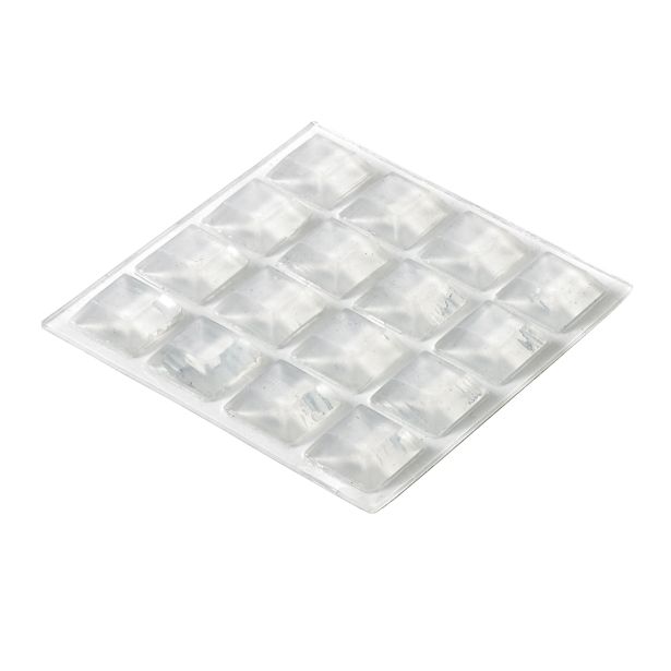 BLAŽILEC VRAT HETTICH DIY 13X13X5, SAMOLEPJIV, PROZOREN, V ZAVOJU JE 16 KOS